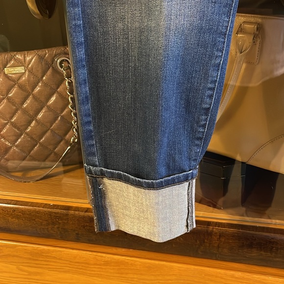 Not Your Daughters Jeans, size 14w. Lorena boyfriend style with cuffed bottom. - Picture 2 of 6